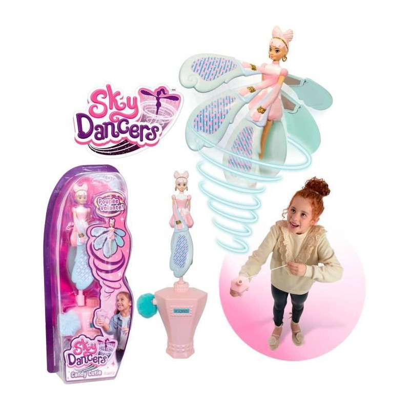 Sky Dancers - LANSAY - Candy Cutie - Flying doll - Ages 6 and up