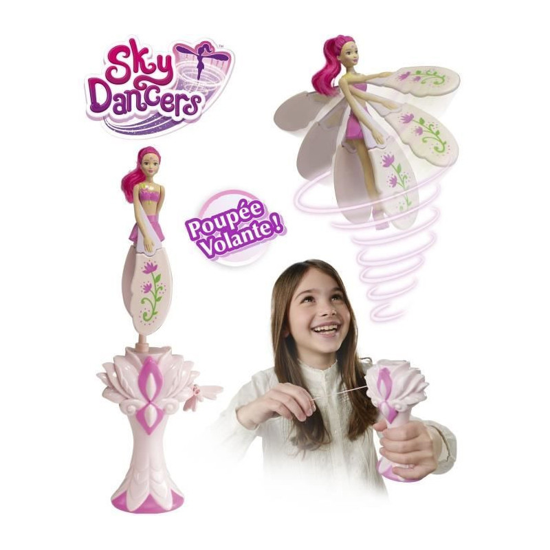 Sky dancers - LANSAY - Fuchsia Fantasy - Flying doll - From 6 years ol