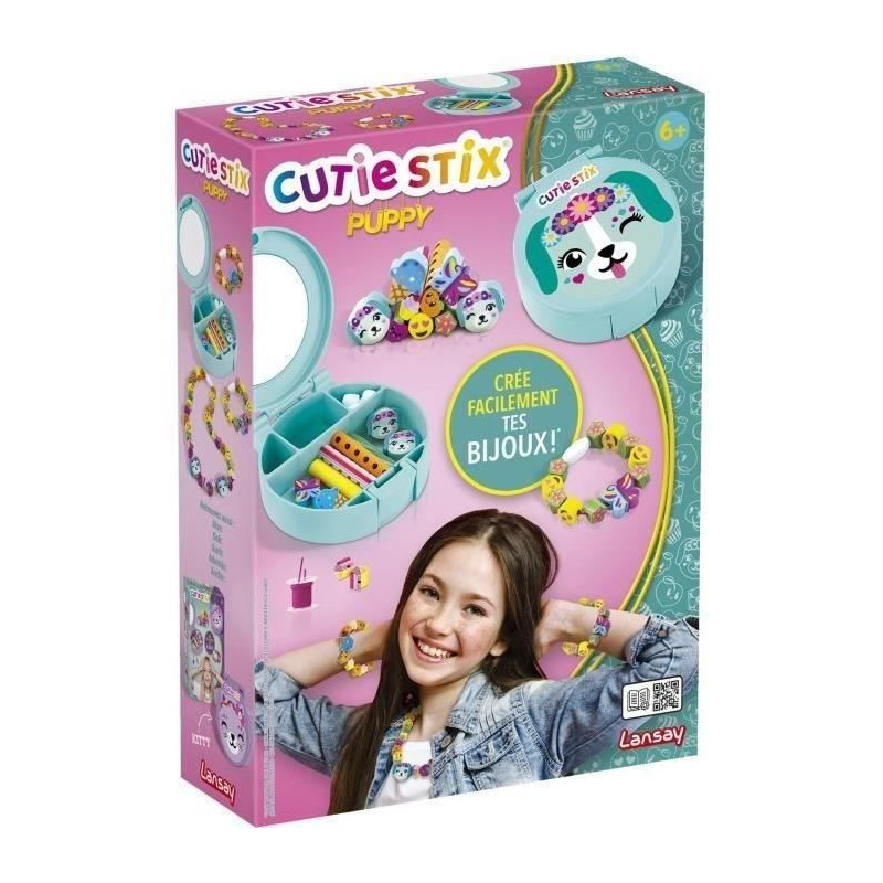 Jewelry creation game - LANSAY - 33121 - Cutie Stix - Puppy