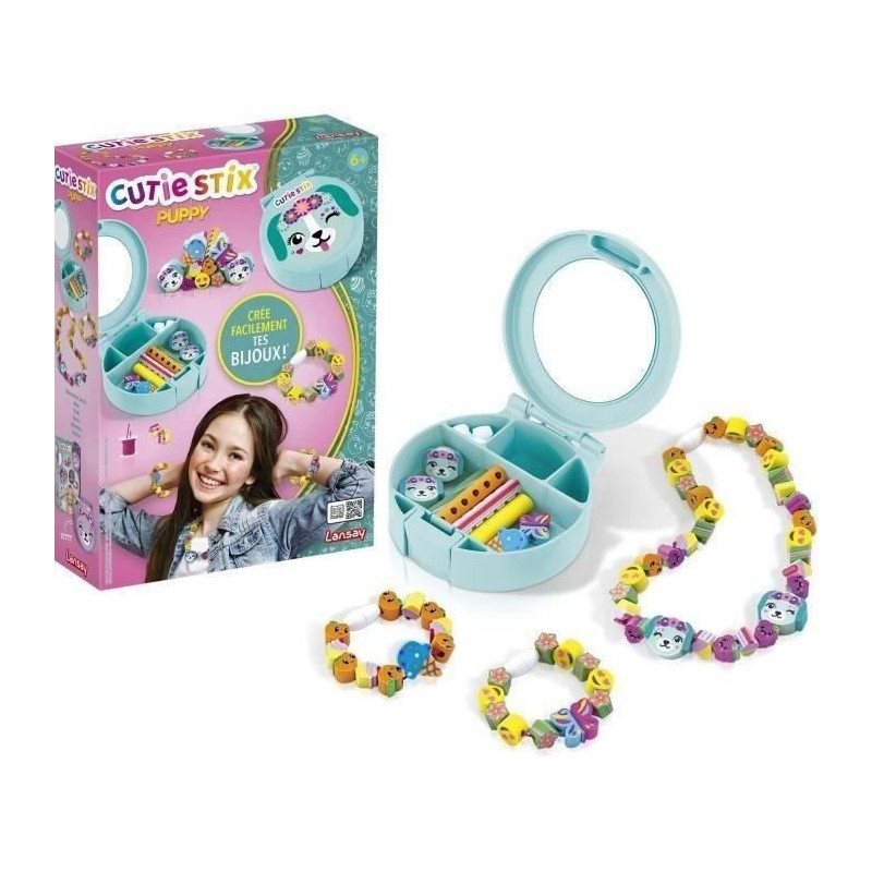 Jewelry creation game - LANSAY - 33121 - Cutie Stix - Puppy
