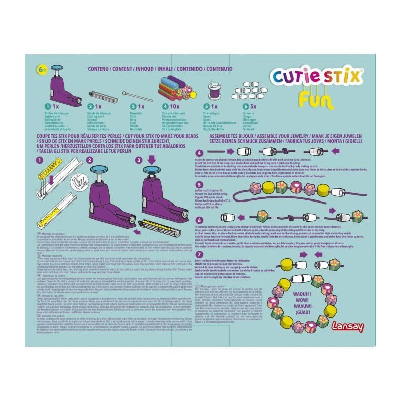Cutie Stix - LANSAY - Fun - Creative workshop - From 6 years old