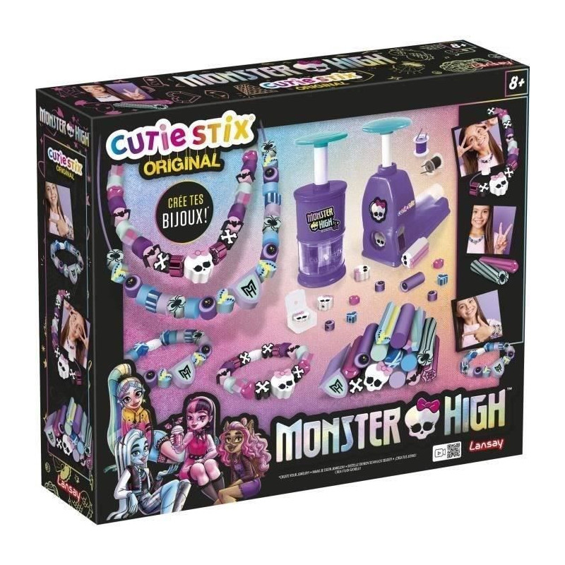Jewelry creation game - LANSAY - 33134 - Cutie Stix Original - Monster