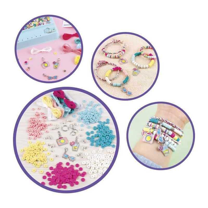 Make it real - Heishi jewelry summer days - Manufacture of children's
