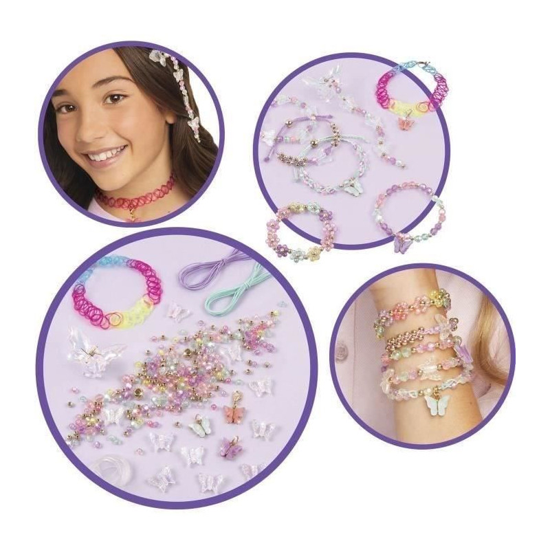 Jewelry creation game - LANSAY - 41323 - Make It Real - Butterfly Jewe
