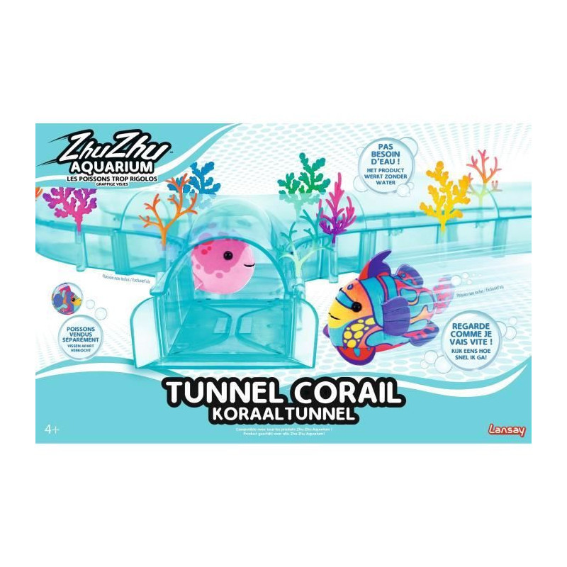 Zhu Zhu Aquarium - LANSAY - Coral Tunnel - Ages 4 and up