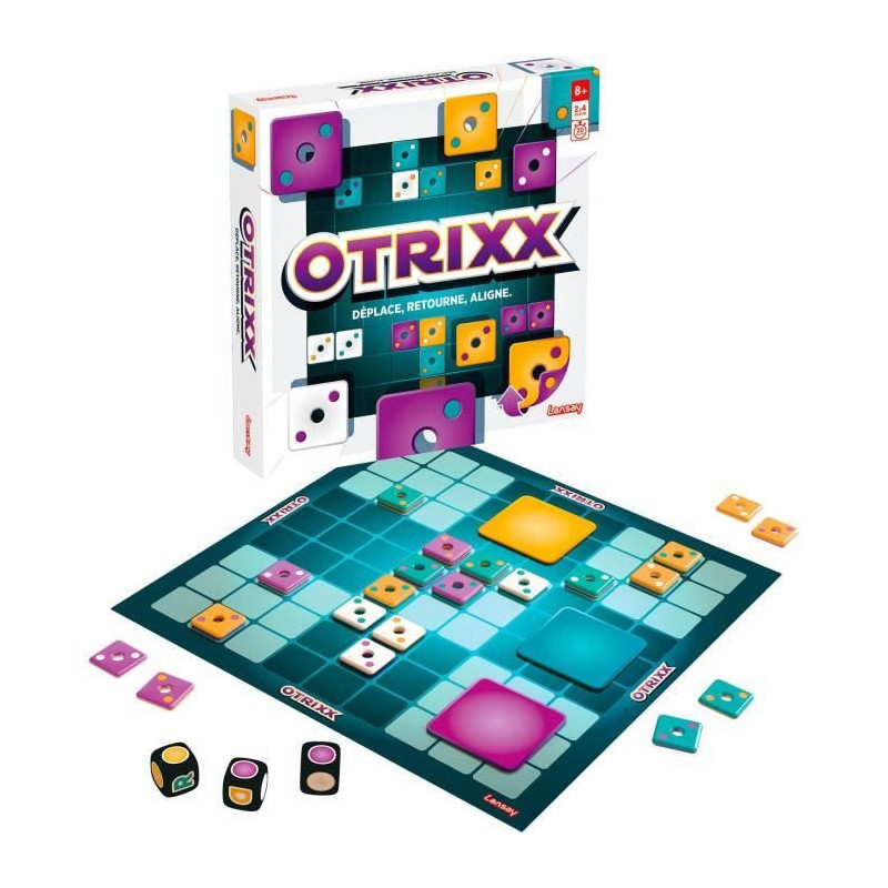 Board game - LANSAY - OTRIXX - From 8 years old