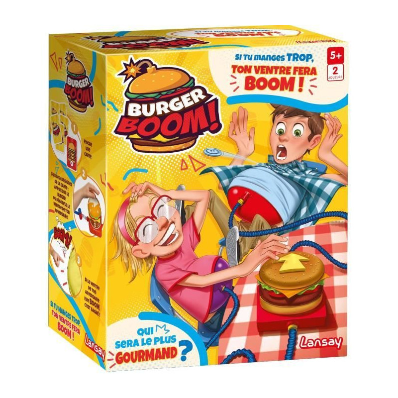 Burger Boom - LANSAY - Inflate the belly - Who will go BOOM? - From 5