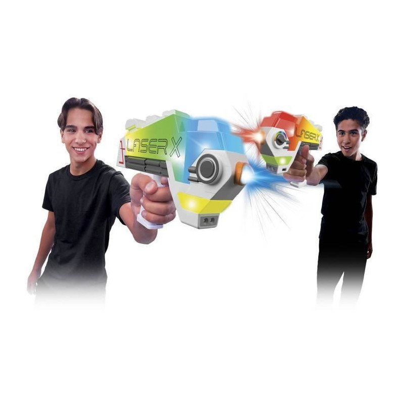 Laser game - LANSAY - 87552 - Laser X - Double Blaster Evolution Ultra