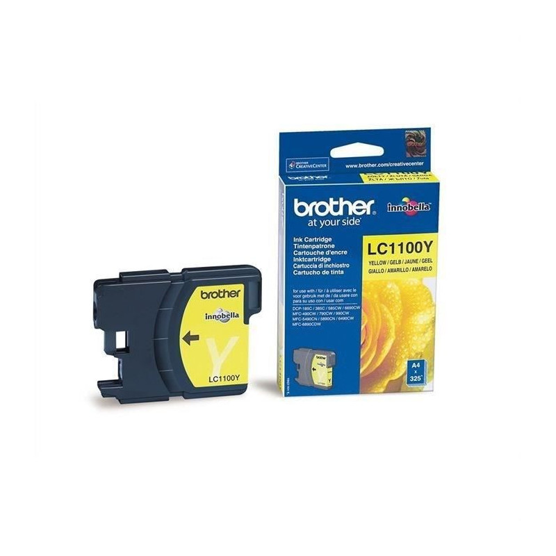 Brother LC1100Y Yellow Ink Cartridge