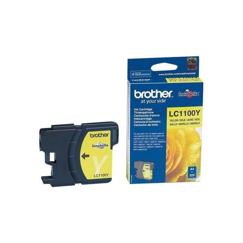 Brother LC1100Y Yellow Ink Cartridge