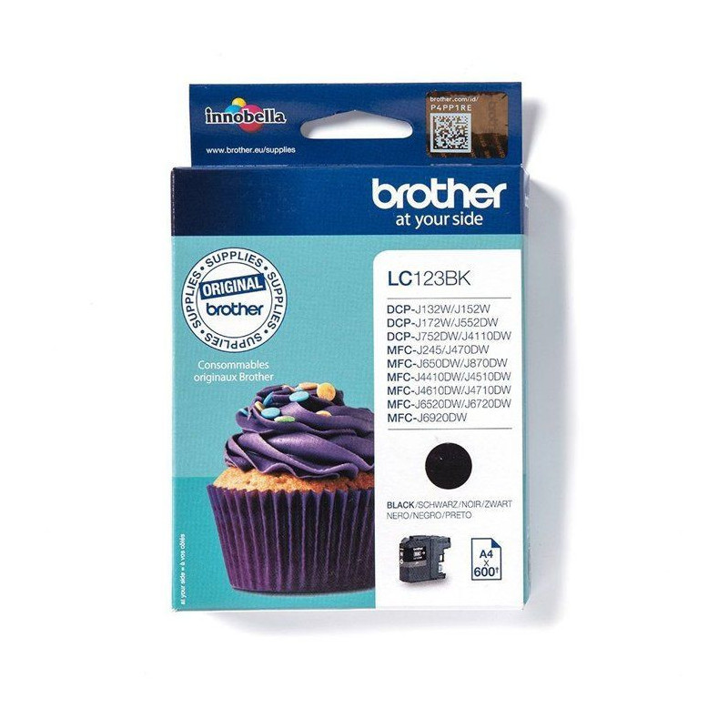 Brother LC123BK Black Cartridge