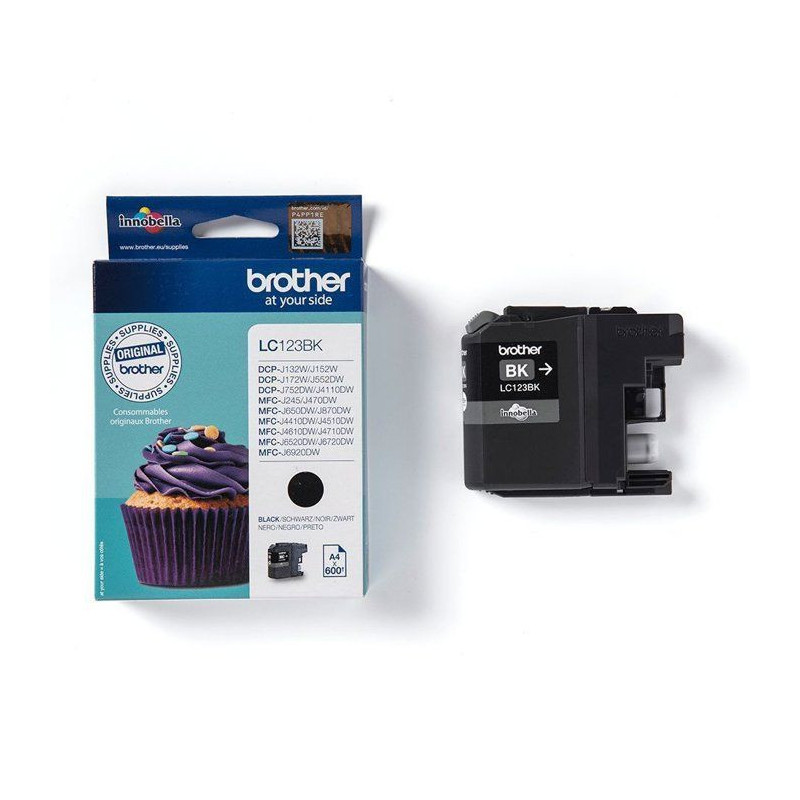 Brother LC123BK Black Cartridge