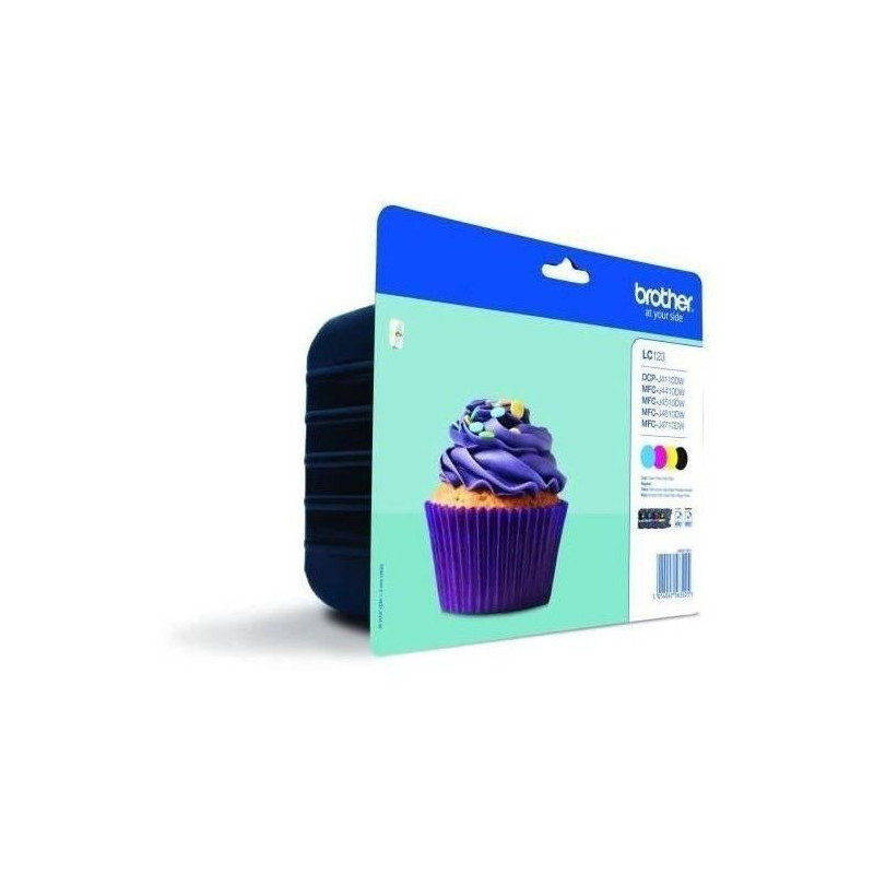 Brother LC123VALBP Multipack Ink Cartridges ...