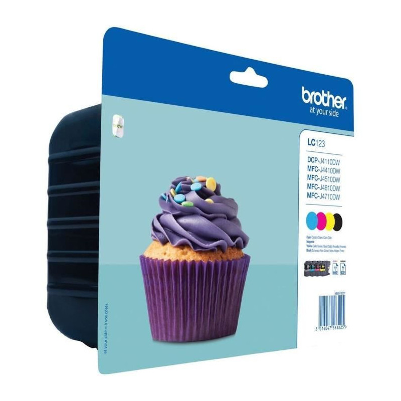 Brother LC123VALBP Multipack Ink Cartridges ...