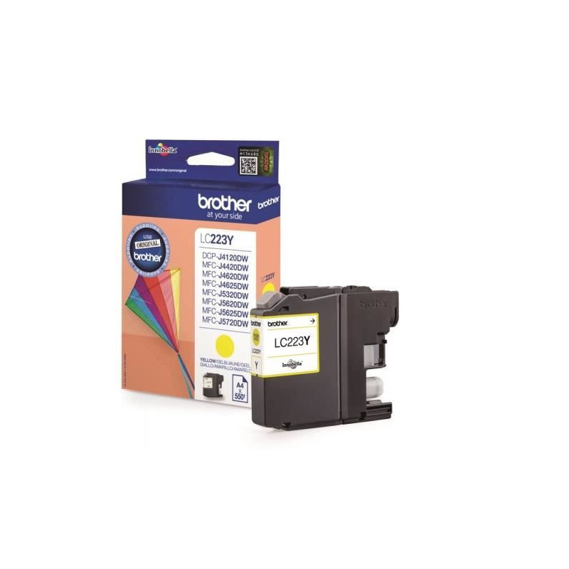 Brother LC223Y Yellow Ink Cartridge