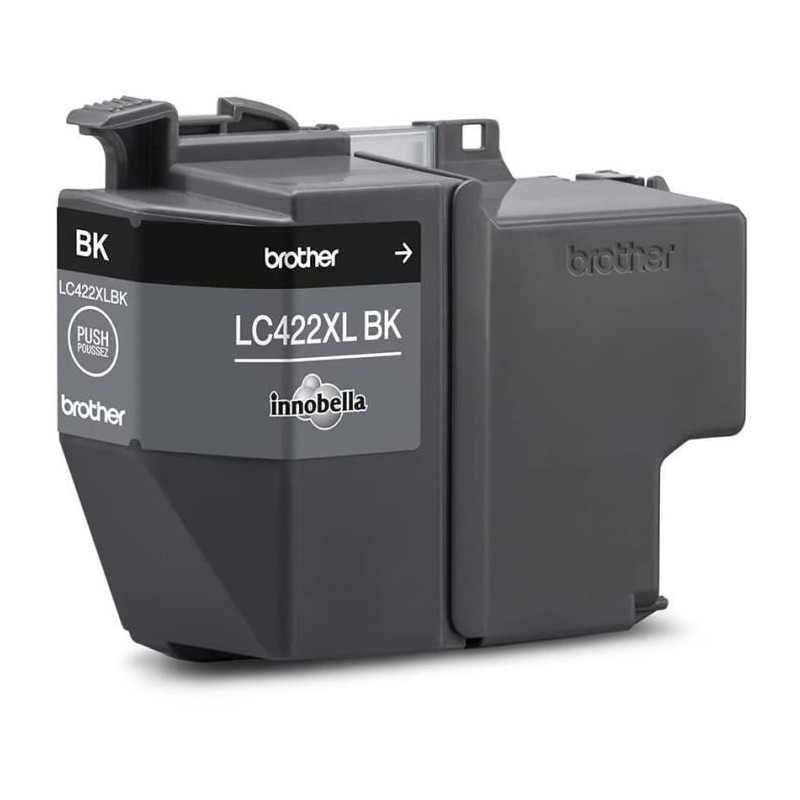 Cartridge LC422XLBK - BROTHER - Black - 3000p - For Business Smart MFC