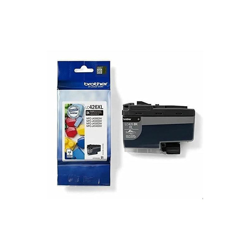 LC426XLBK Ink Cartridge - BROTHER - 6000 page High Yield Black - For M