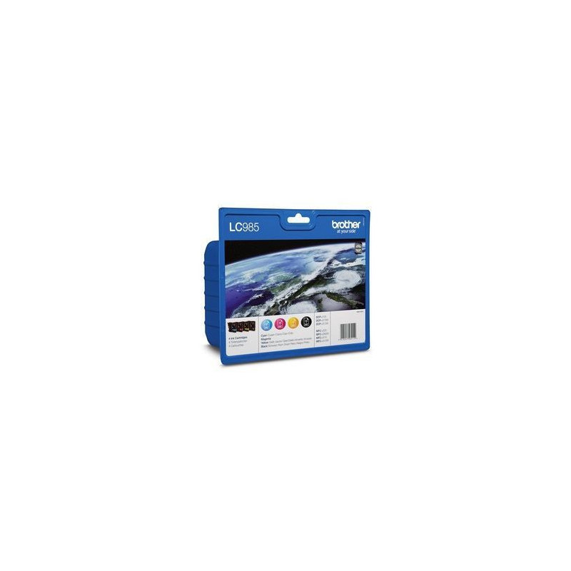 Brother LC985 Multipack Color Ink Cartridges
