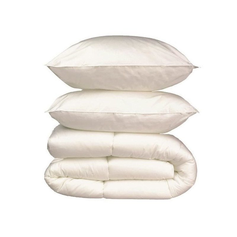 Microfiber bed linen pack - 1 hot duvet 220x240 cm + 2 pillows 60x60 c