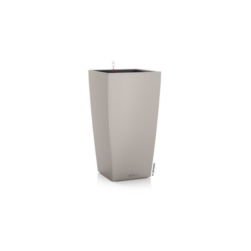Jardiniere - Cubico color 40 - Complete kit - Sand brown - 31 L - LECH