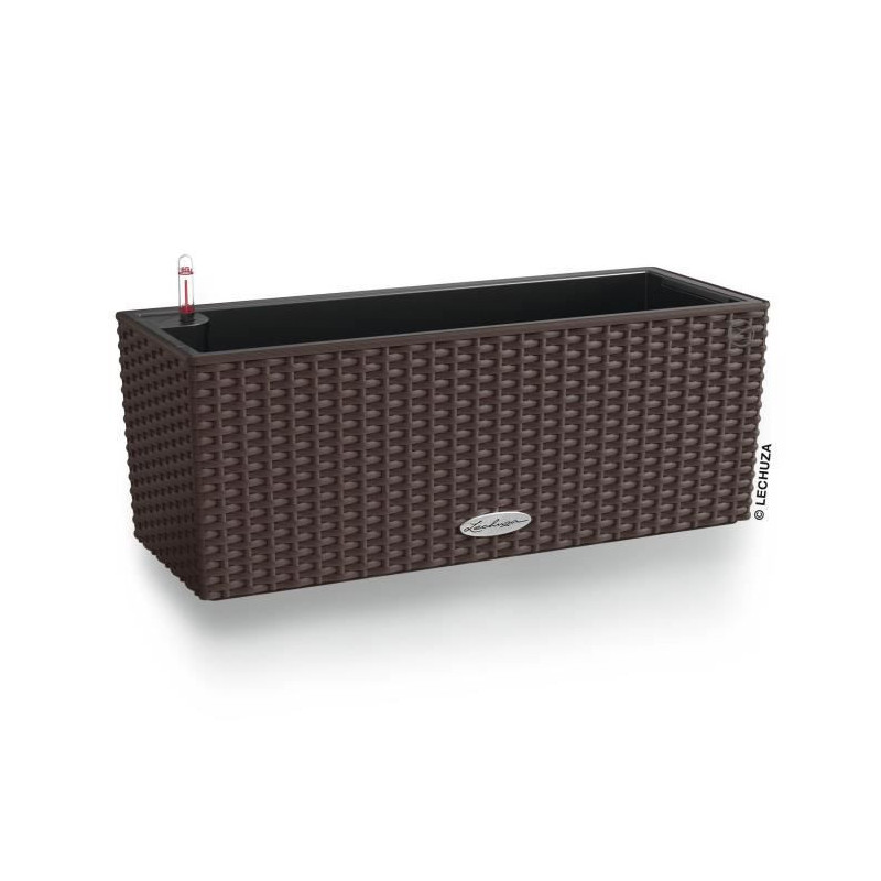 Jardiniere - Balconera cottage 50 - Complete kit - Moka - 8 L - LECHUZ