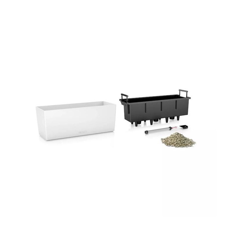 Planter - Lechuza UK - Balconera Color 50 - Slate - Rectangular - With