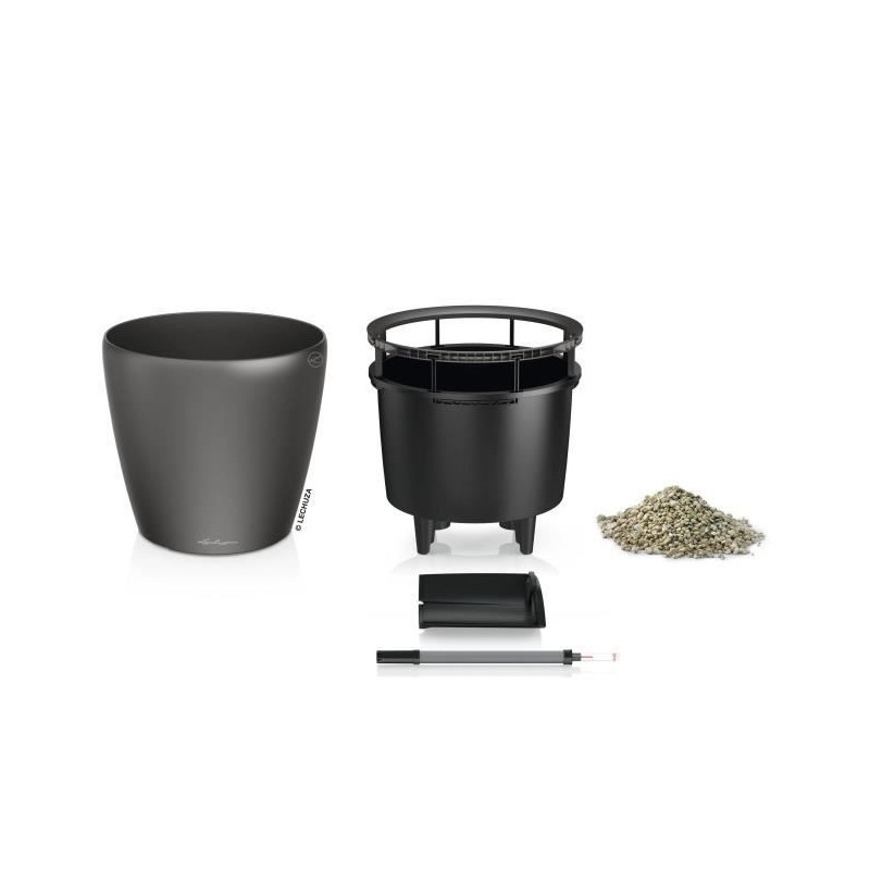 Complete kit - Classico Premium - Metallic anthracite - Ø 21 cm - Hei