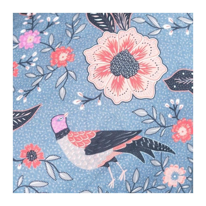 Bed set - TODAY SUNSHINE - 240x220 cm - 2 people - Floral print cotton