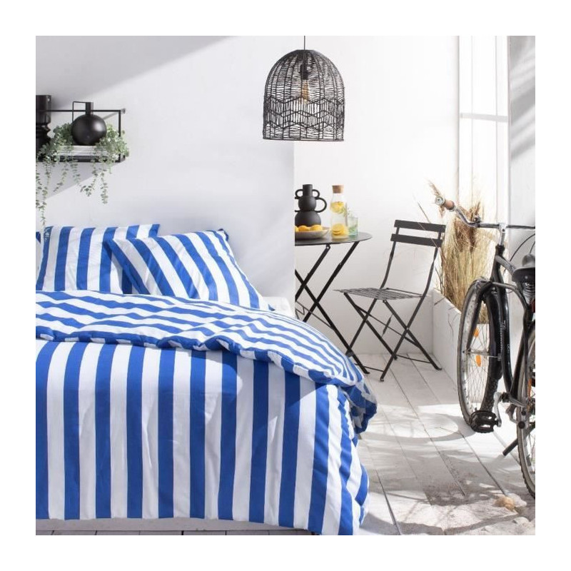 Bed set - Today Summer Stripes - 240x220 cm - 2 people - Cotton printe