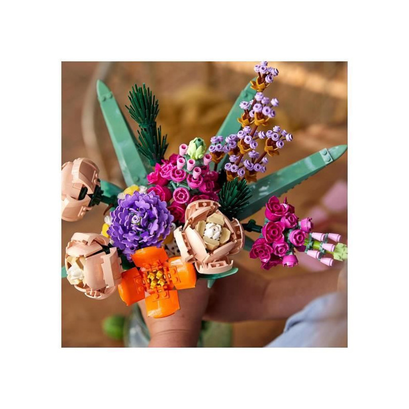 LEGO Creator Expert 10280 Flower Bouquet, Artificial Flowers, DIY Flow