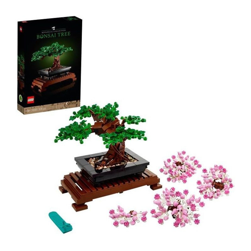 LEGO Creator Expert 10281 Bonsai Creative Hobby for Adults, DIY Botani