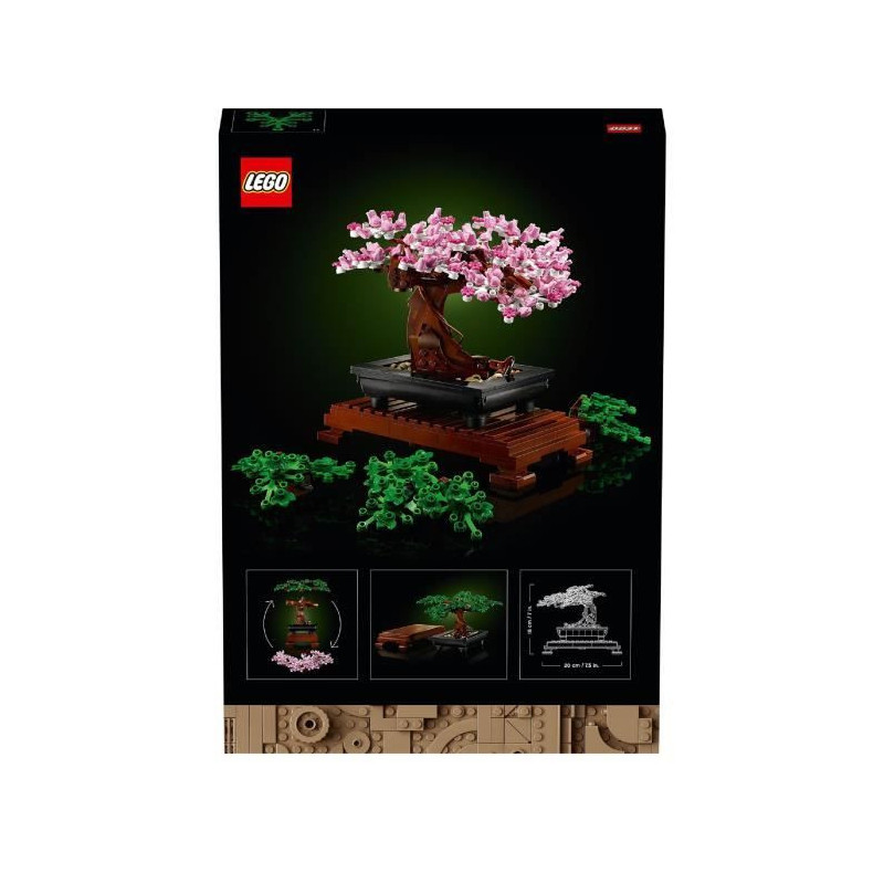 LEGO Creator Expert 10281 Bonsai Creative Hobby for Adults, DIY Botani