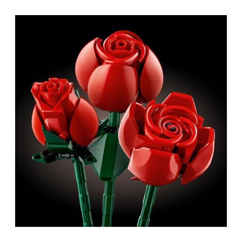 LEGO 10328 Icons The Bouquet of Roses, Artificial Flowers to Decorate,