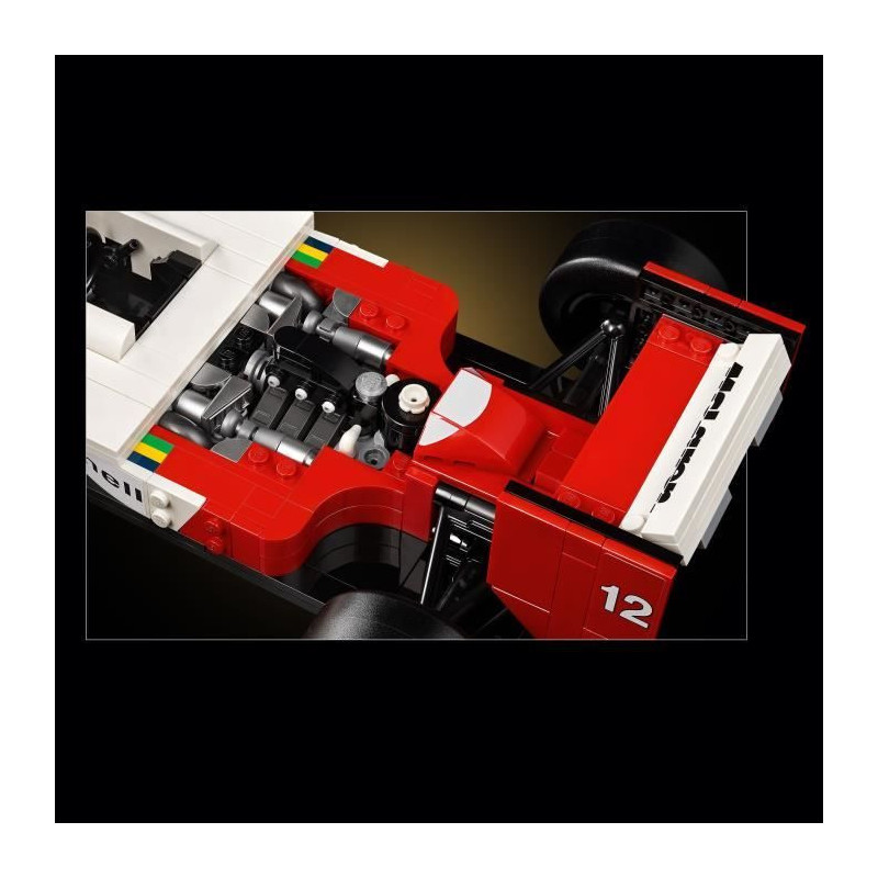 LEGO Icons 10330 McLaren MP4/4 and Ayrton Senna, Model Car Set for Adu
