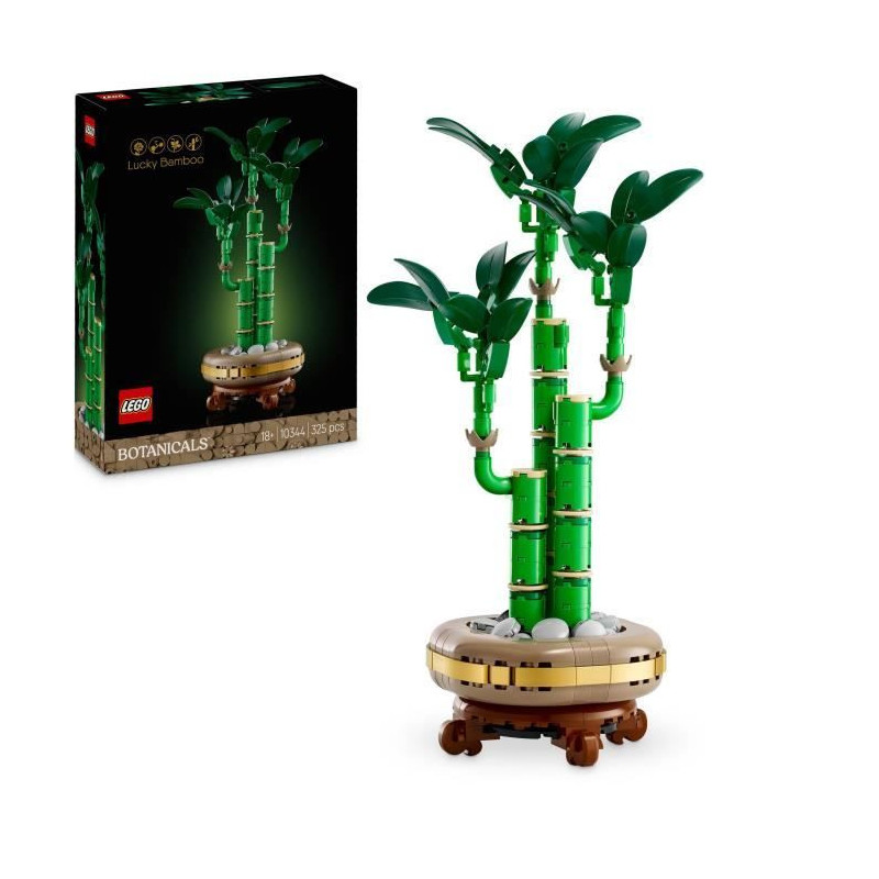 LEGO Botany 10344 Lucky Bamboo - Artificial Plant and Home Decor