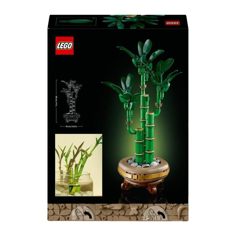 LEGO Botany 10344 Lucky Bamboo - Artificial Plant and Home Decor