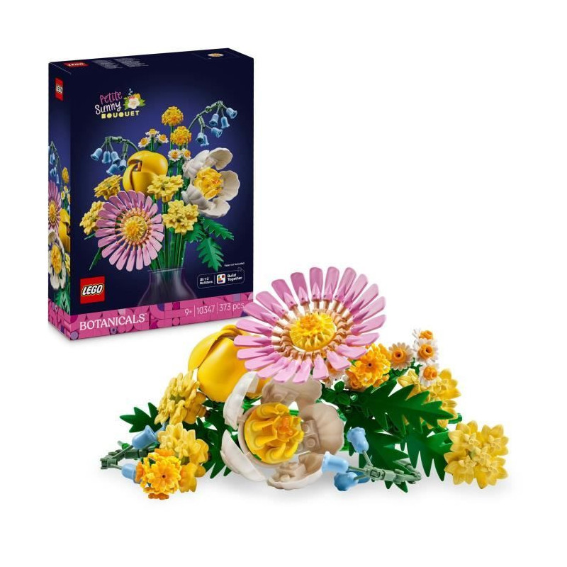 LEGO Botany 10347 Sunny Bouquet, Artificial Flowers, Ages 9+