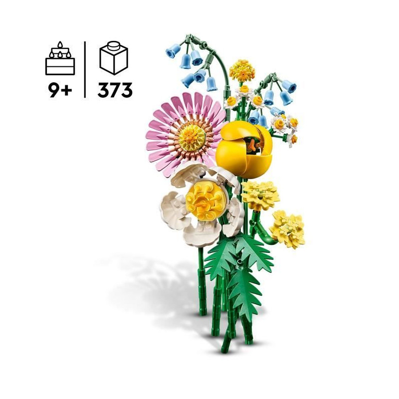 LEGO Botany 10347 Sunny Bouquet, Artificial Flowers, Ages 9+