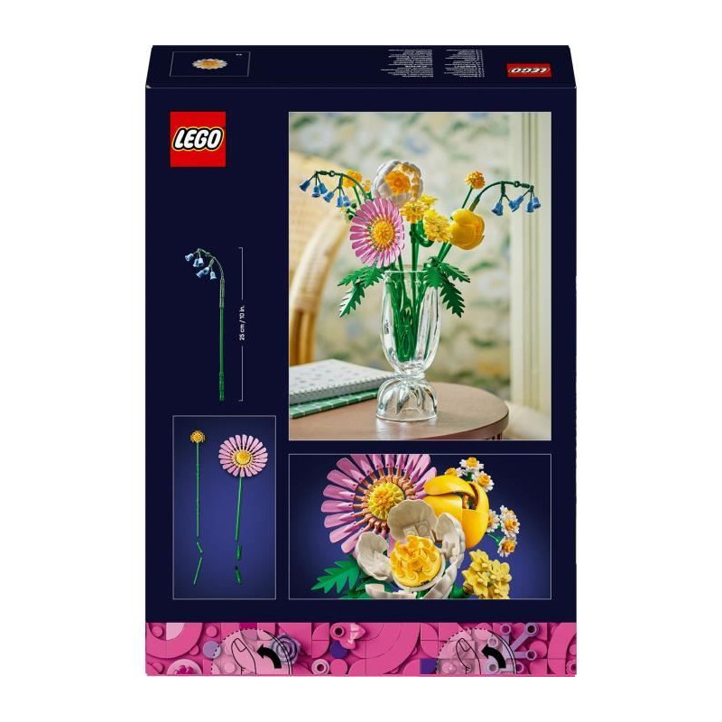 LEGO Botany 10347 Sunny Bouquet, Artificial Flowers, Ages 9+