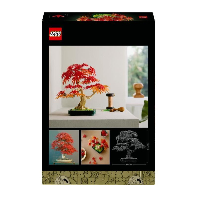 LEGO Botanicals 10348 Japanese Red Maple Bonsai Tree - Adult Building