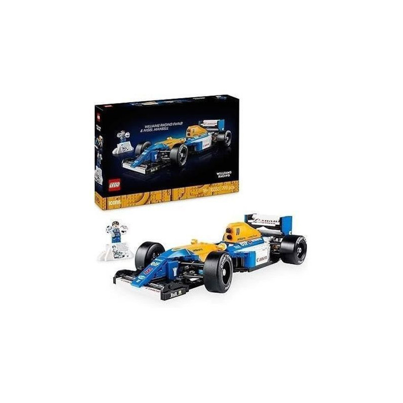 LEGO Icons 10353 Williams Racing FW14B and Nigel Mansell - F1 Racing C