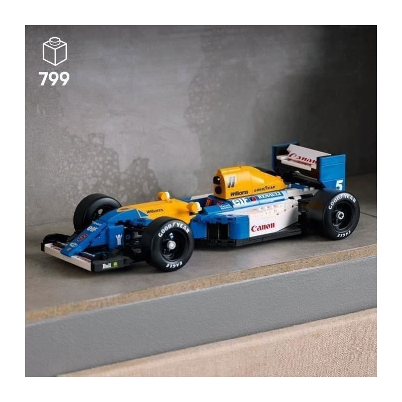 LEGO Icons 10353 Williams Racing FW14B and Nigel Mansell - F1 Racing C