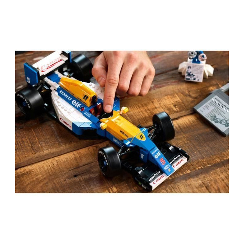 LEGO Icons 10353 Williams Racing FW14B and Nigel Mansell - F1 Racing C