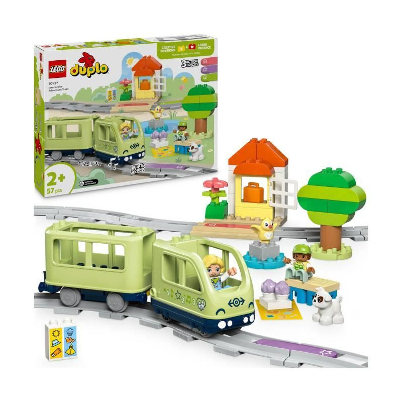 LEGO DUPLO My Town 10427 Interactive Adventure Train - Early learning