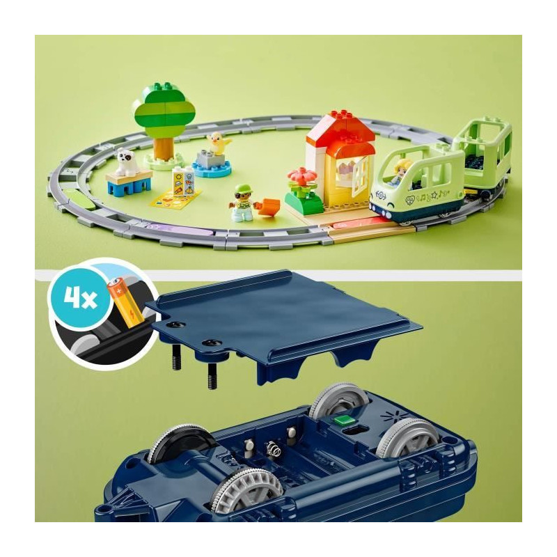 LEGO DUPLO My Town 10427 Interactive Adventure Train - Early learning