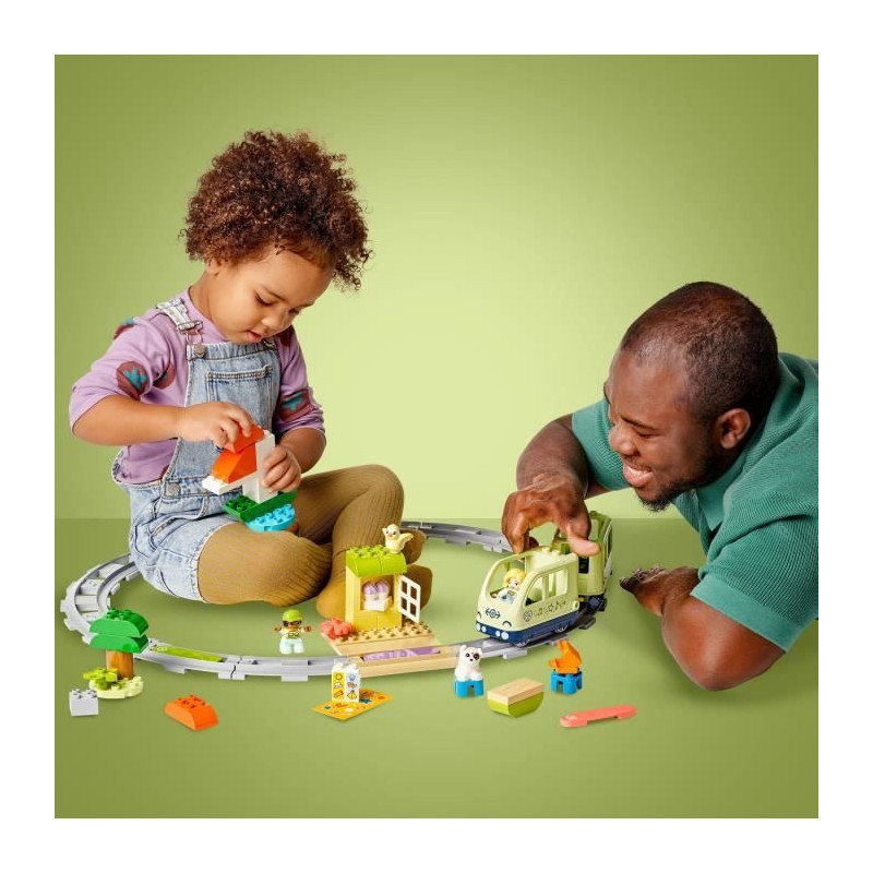 LEGO DUPLO My Town 10427 Interactive Adventure Train - Early learning