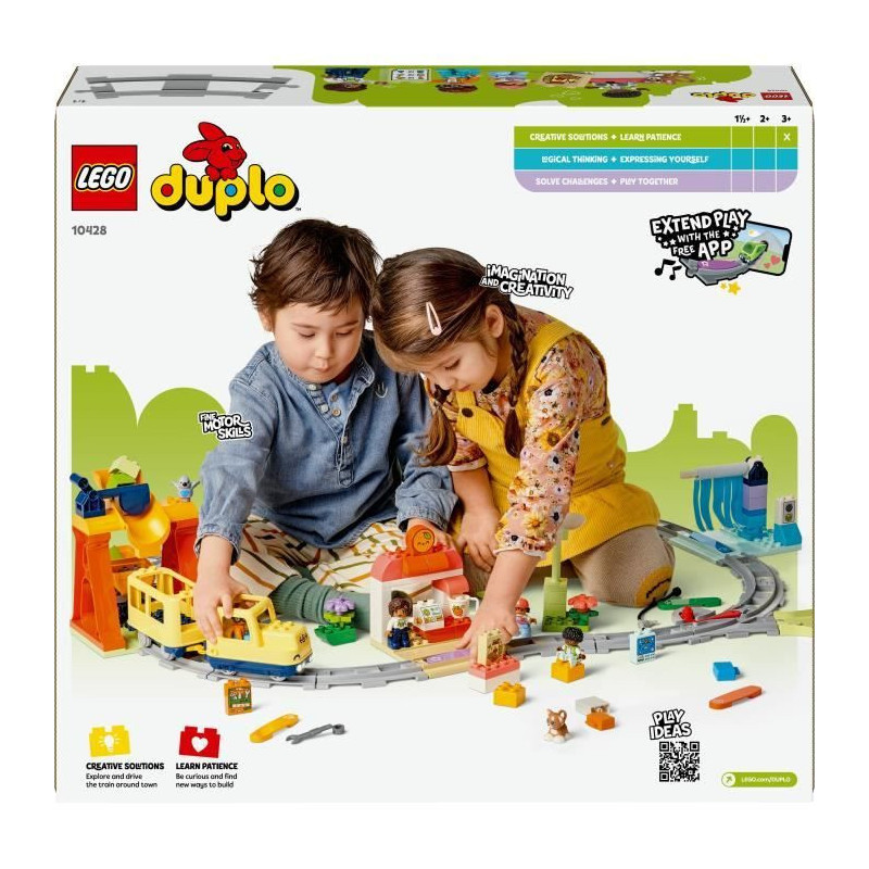 LEGO DUPLO My Town 10428 The Great Interactive Community Train - Early
