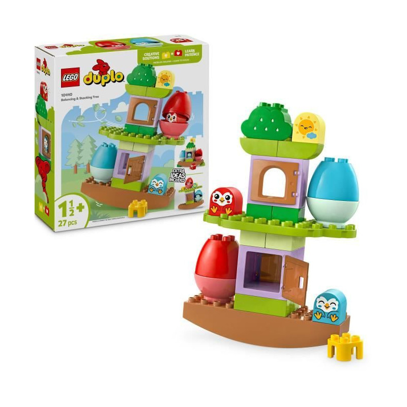 LEGO DUPLO My First 10440 Swinging & Stacking Tree - Interactive Toy f