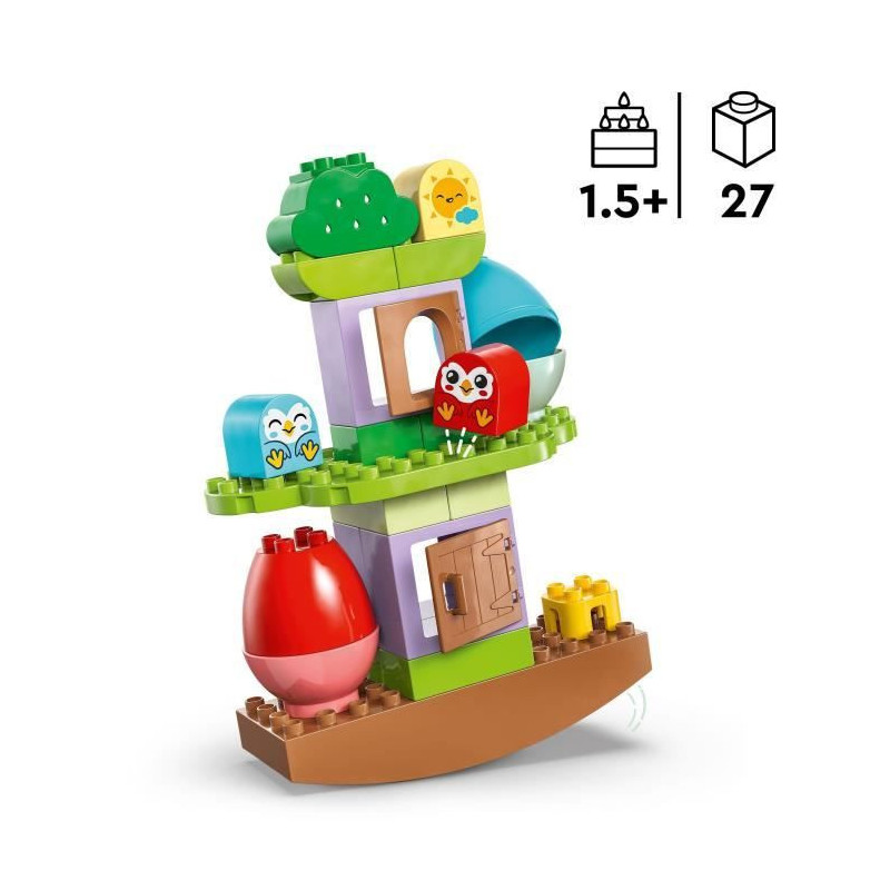 LEGO DUPLO My First 10440 Swinging & Stacking Tree - Interactive Toy f