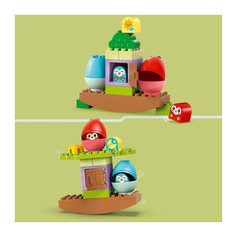 LEGO DUPLO My First 10440 Swinging & Stacking Tree - Interactive Toy f